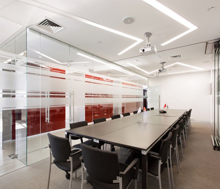 Офис в стиле хайтек Офис в стиле хайтек